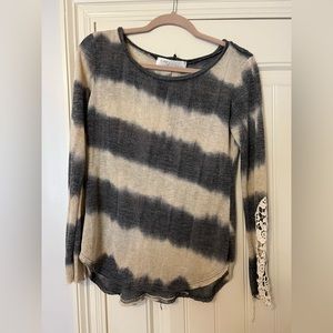 Vintage Havana slub knit sweater size M medium.